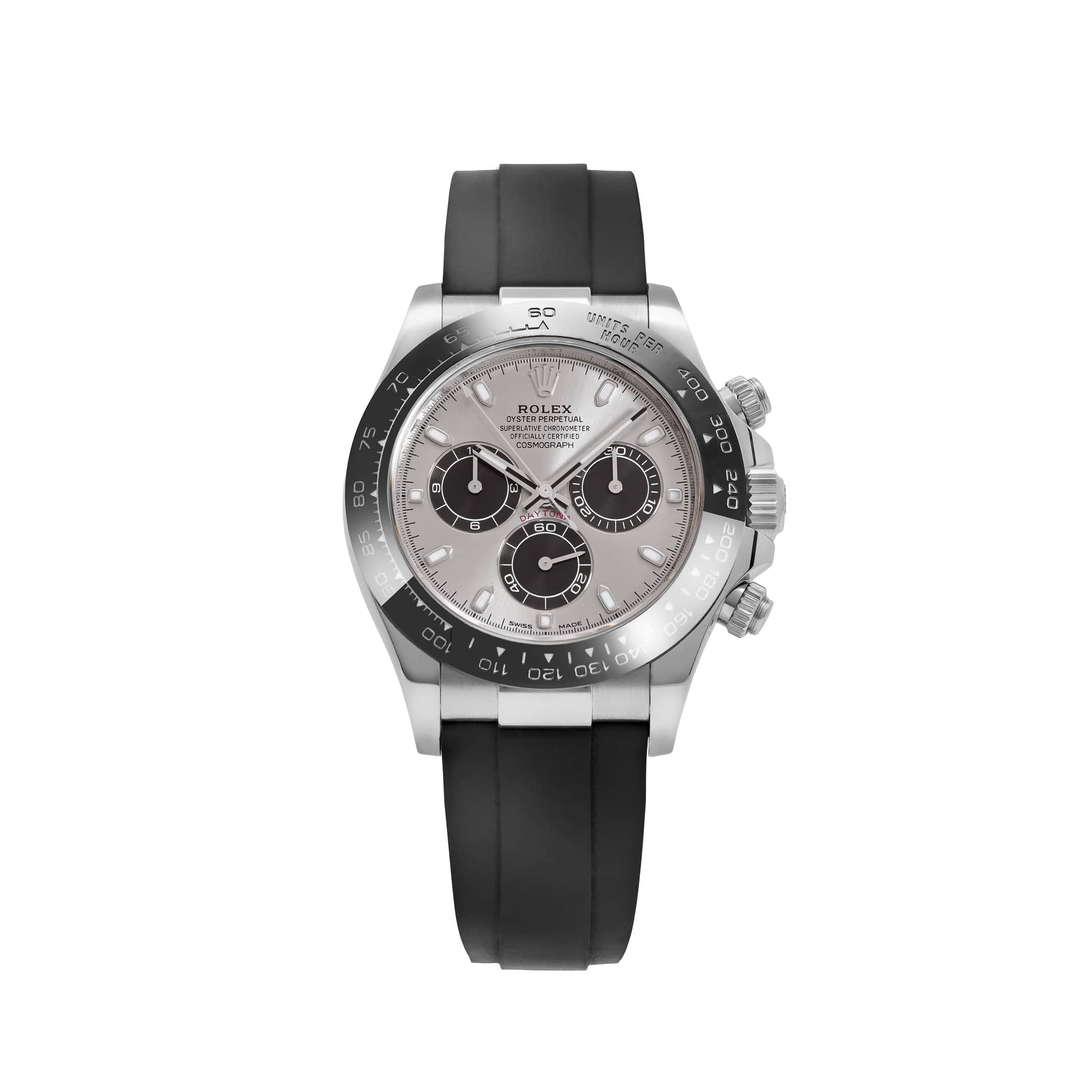 Rolex Daytona 116519LN 'Ghost' White Gold Steel and Bright Black Dial